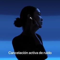 Apple AirPods 4 Auriculares True Wireless Stereo (TWS) Dentro de oído Llamadas Música Deporte Uso diario Bluetooth Blanco