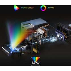 Hisense PT1 proyector de TV Negro 3D