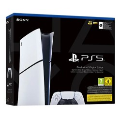 Sony PlayStation 5 Digital Edition 825 GB Wifi Negro, Blanco