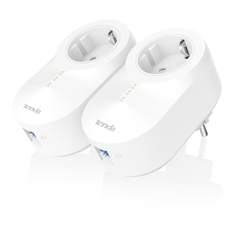 Tenda PH6 adaptador de red PowerLine 1000 Mbit s Ethernet Blanco 2 pieza(s)