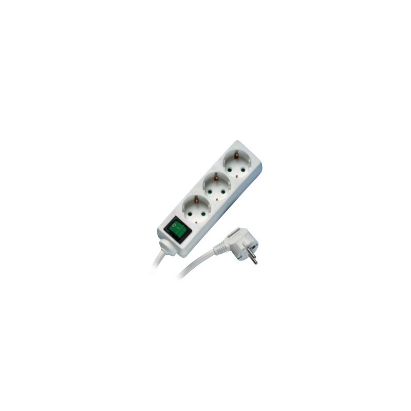 Vivanco 27014 base múltiple 1,4 m 3 salidas AC Interior Blanco