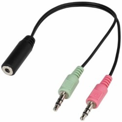 Vivanco 36671 auricular y casco Auriculares Alámbrico Diadema Oficina Centro de llamadas Negro