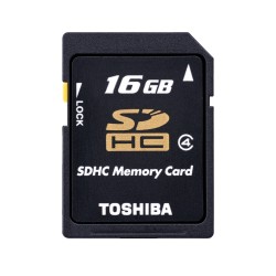 Toshiba 16GB SDHC Clase 4
