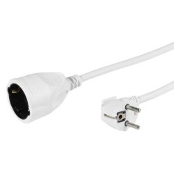 Vivanco 7282 base múltiple 5 m 1 salidas AC Blanco