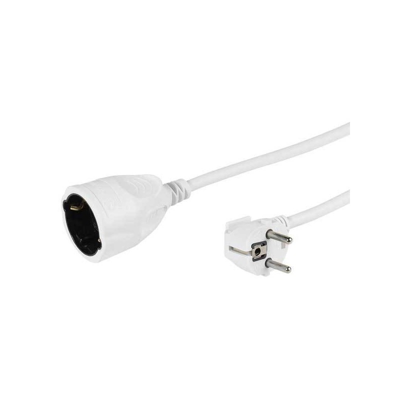 Vivanco 7282 base múltiple 5 m 1 salidas AC Blanco