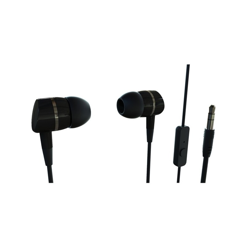 Vivanco Smartsound Auriculares Alámbrico Dentro de oído Llamadas Música Negro