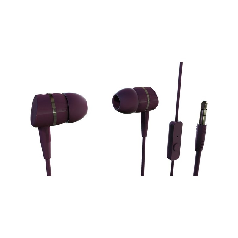 Vivanco Smartsound Auriculares Alámbrico Dentro de oído Llamadas Música Púrpura