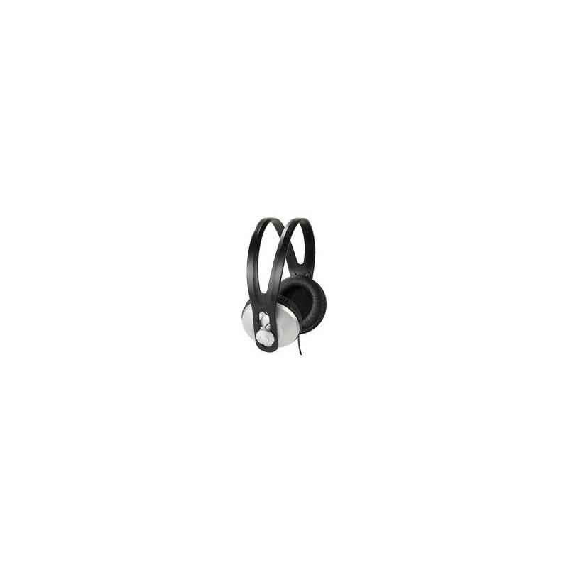 Vivanco 36502 auricular y casco Auriculares Alámbrico Diadema Música Negro, Plata