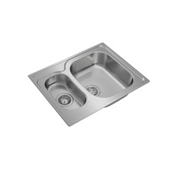 Teka UNIVERSE 60 T-XP 1½B Lavabo sobre-encimera Rectangular Acero inoxidable