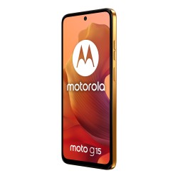 Motorola moto g15 17,1 cm (6.72") SIM doble Android 15 4G USB Tipo C 8 GB 128 GB 5200 mAh Naranja
