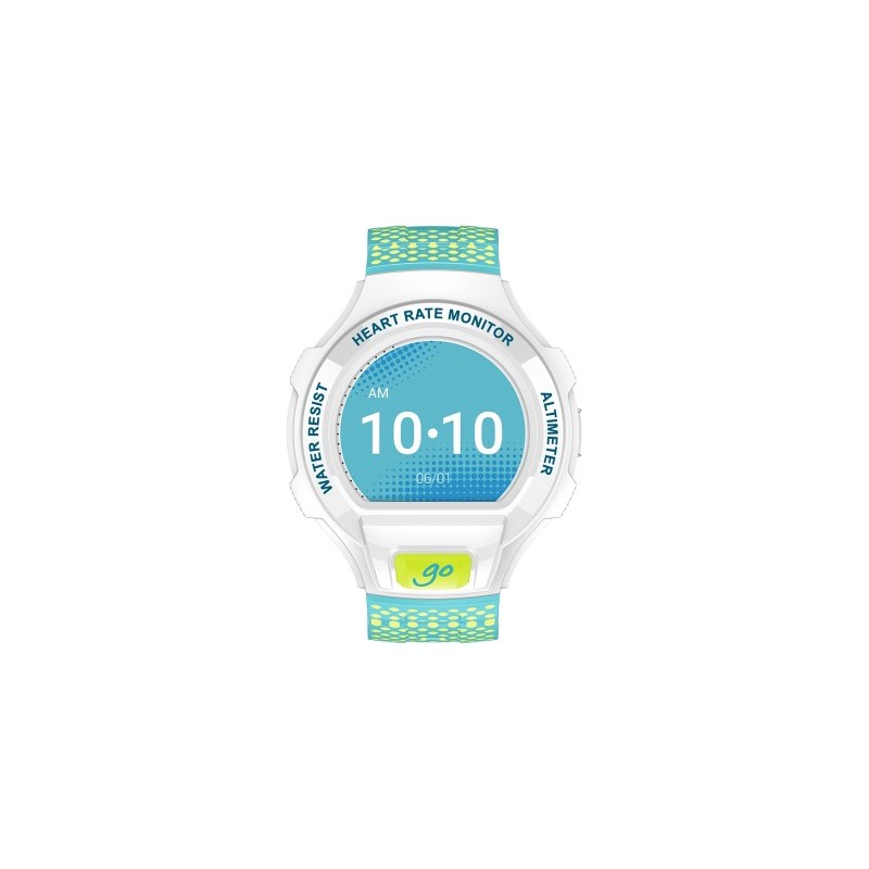 Alcatel ONETOUCH GO 3,1 cm (1.22") IPS Digital 240 x 204 Pixeles Pantalla táctil Verde, Blanco