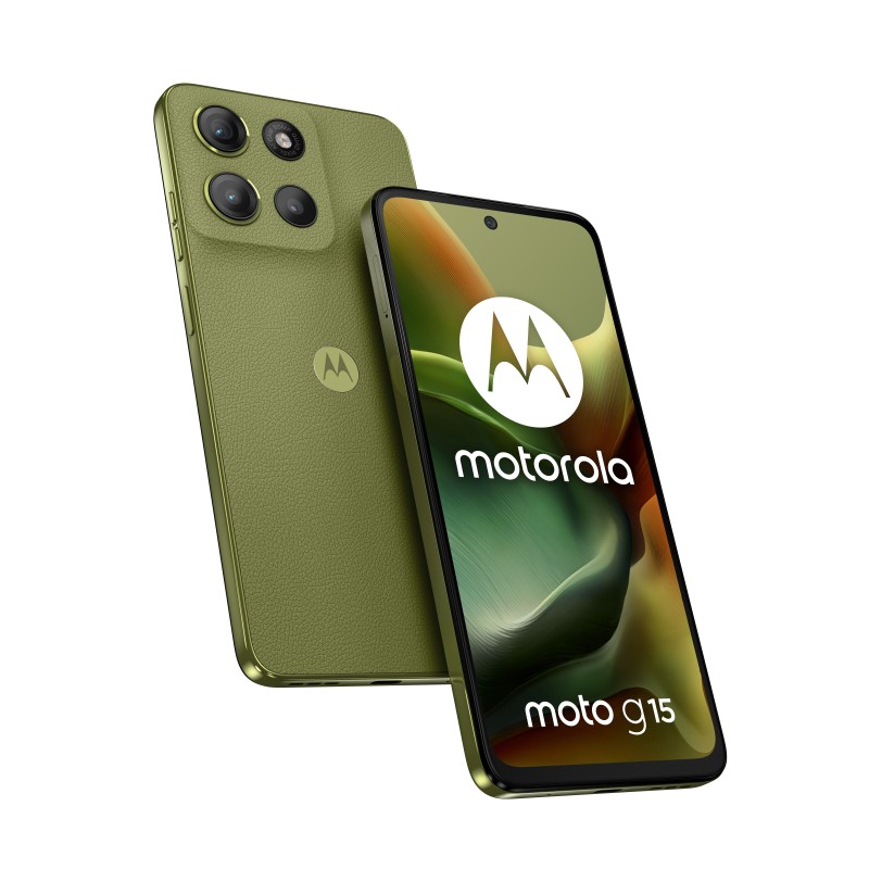 Motorola moto g15 17,1 cm (6.72") SIM doble Android 15 4G USB Tipo C 8 GB 128 GB 5200 mAh Verde