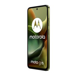 Motorola moto g15 17,1 cm (6.72") SIM doble Android 15 4G USB Tipo C 8 GB 128 GB 5200 mAh Verde
