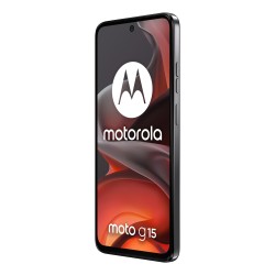 Motorola moto g15 17,1 cm (6.72") SIM doble Android 15 4G USB Tipo C 8 GB 256 GB 5200 mAh Gris