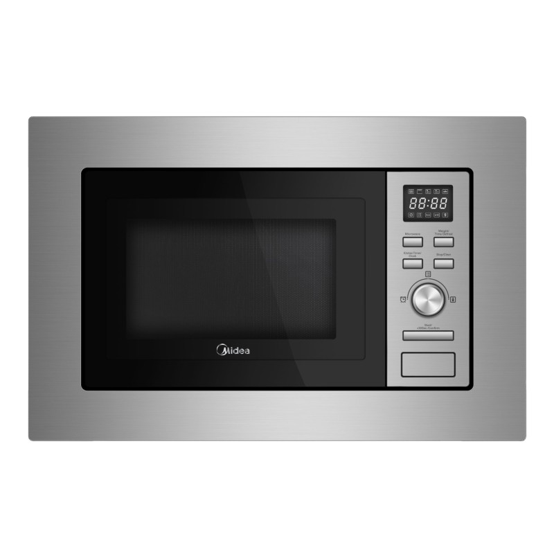 Midea MBMAG720A-X microondas Acero inoxidable Microondas con grill Integrado 17 L 700 W