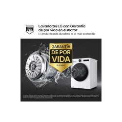 LG F4X7513TWS lavadora Carga frontal 13 kg 1350 RPM Blanco