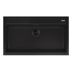 Smeg VSGX860MN fregadero Lavabo sobre-encimera Rectangular Granito