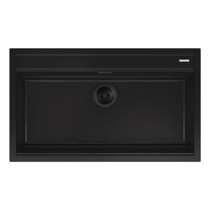 Smeg VSGX860MN fregadero Lavabo sobre-encimera Rectangular Granito