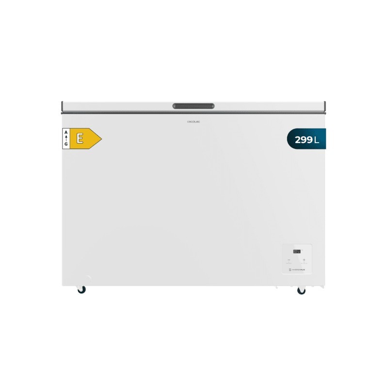 Cecotec Bolero CoolMarket Chest 299 white E Arcón congelador Independiente 299 L Blanco