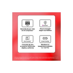 LG GBBSJ20ESW nevera y congelador Independiente 375 L Blanco