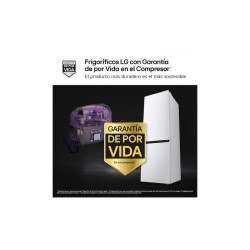 LG GBBS312CSW nevera y congelador Independiente 333 L Blanco