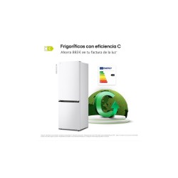 LG GBBS312CSW nevera y congelador Independiente 333 L Blanco