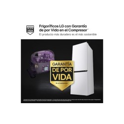 LG GBBS312ASW nevera y congelador Independiente 333 L Blanco
