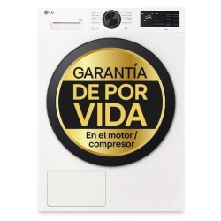 LG RHX5009TLB secadora Independiente Carga frontal 9 kg Blanco