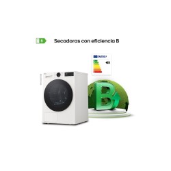 LG RHX5009TLB secadora Independiente Carga frontal 9 kg Blanco