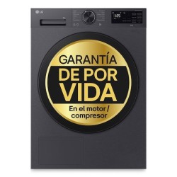 LG RHX5009TBB secadora Independiente Carga frontal 9 kg Grafito