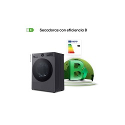 LG RHX5009TBB secadora Independiente Carga frontal 9 kg Grafito