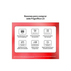 LG GTBV22SWNJ nevera y congelador Independiente 217 L Blanco