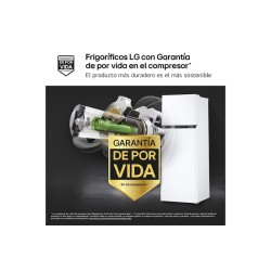 LG GTBV20SWZJD nevera y congelador Independiente 266 L Blanco