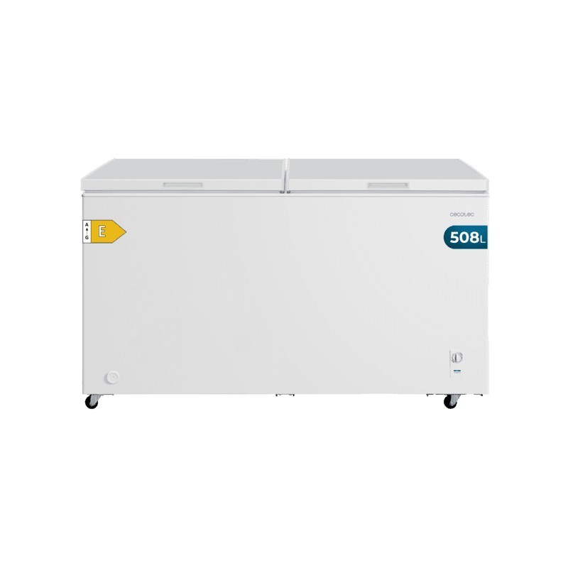 Cecotec Bolero CoolMarket Chest Duo 508M White E Arcón congelador Independiente 508 L Blanco