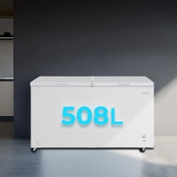 Cecotec Bolero CoolMarket Chest Duo 508M White E Arcón congelador Independiente 508 L Blanco