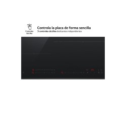LG CI5Z2421BN hobs Negro Integrado 59 cm Con placa de inducción 3 zona(s)