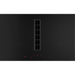 Mepamsa INDU VALUE RECIRCULACIÓN 830 mm Negro Integrado 83 cm Con placa de inducción 4 zona(s) Campana integrada