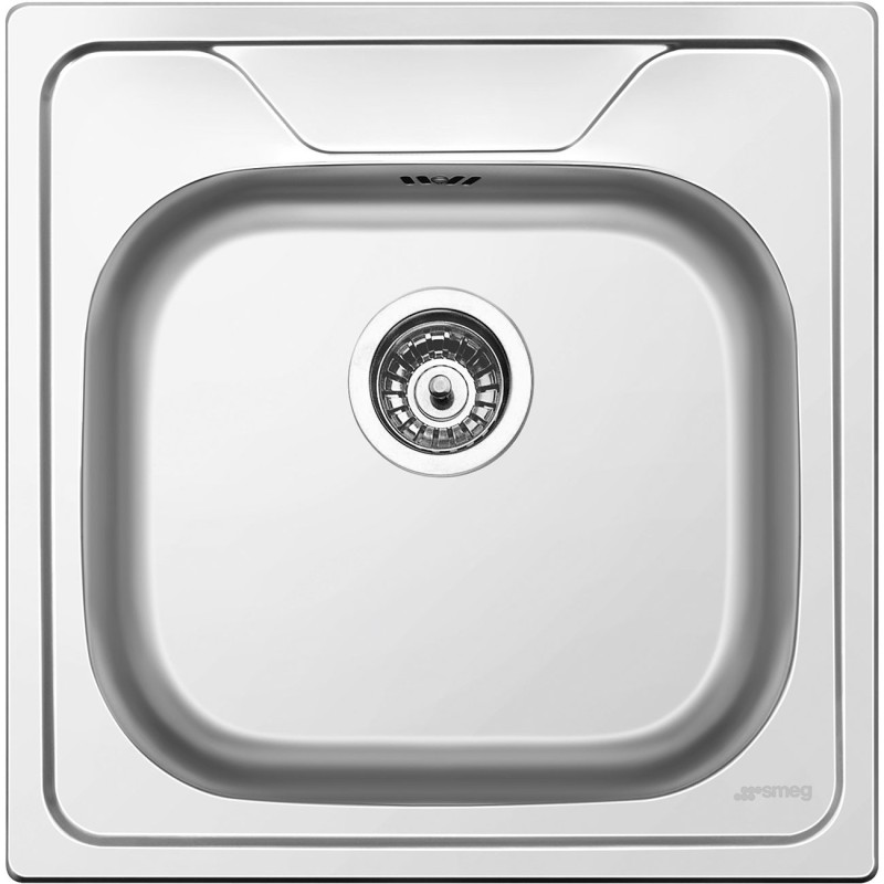 Smeg LYP501 fregadero Fregadero empotrado Rectangular Acero inoxidable