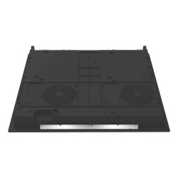 Midea MIH740T279K0 hobs Negro Integrado 59 cm Con placa de inducción 3 zona(s)