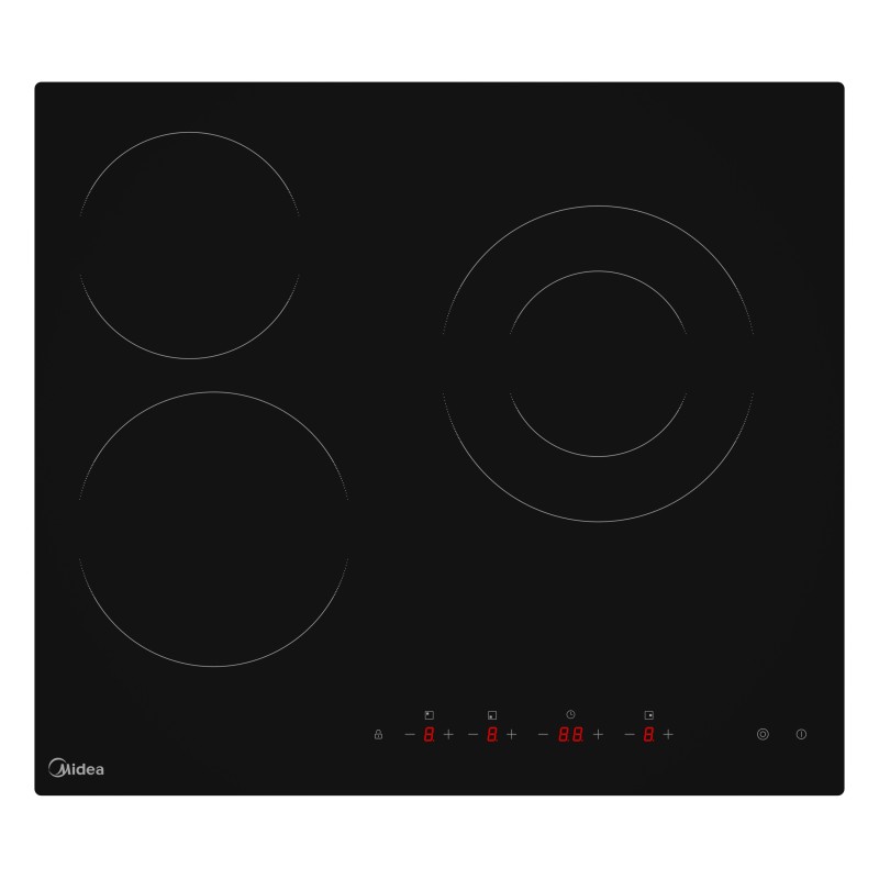 Midea MCH520T239K0 hobs Integrado 59 cm Con placa de inducción 3 zona(s)