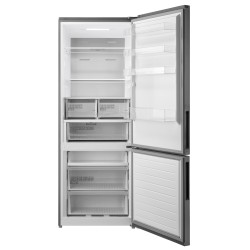 Midea MDRB593FGE46 nevera y congelador Independiente 435 L Acero inoxidable
