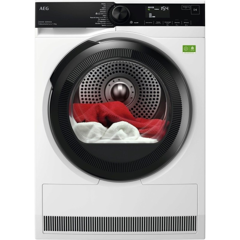 AEG TR839T4PB secadora Independiente Carga frontal 9 kg Blanco