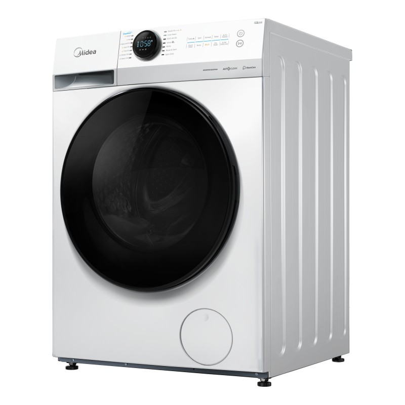 Midea MF200D80WB W-ES lavadora-secadora Independiente Carga frontal Blanco