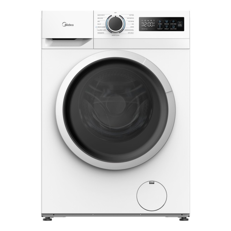 Midea MF110W100BA10 W-ES lavadora Carga frontal 10 kg 1400 RPM Blanco