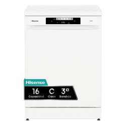 Hisense HS643C90W lavavajillas Independiente 16 cubiertos