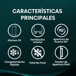 Hisense FT3K310SEWE1 congelador Congelador vertical Independiente 312 L Blanco