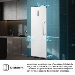 Hisense FT3K310SEWE1 congelador Congelador vertical Independiente 312 L Blanco