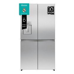 Hisense RQ640P5SSD nevera puerta lado a lado Independiente 640 L Acero inoxidable