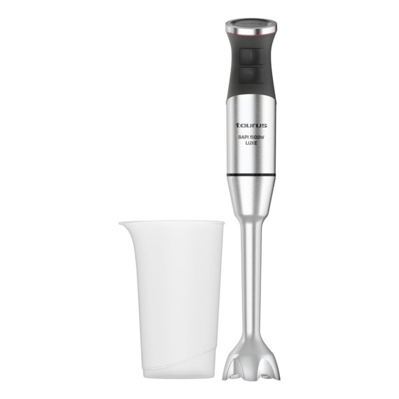 Taurus Bapi 1500 Luxe 0,7 L Batidora de inmersión 1500 W Negro, Acero inoxidable