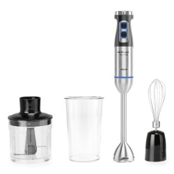 Orbegozo BT 5017 0,9 L Batidora de inmersión 1700 W Acero inoxidable, Negro